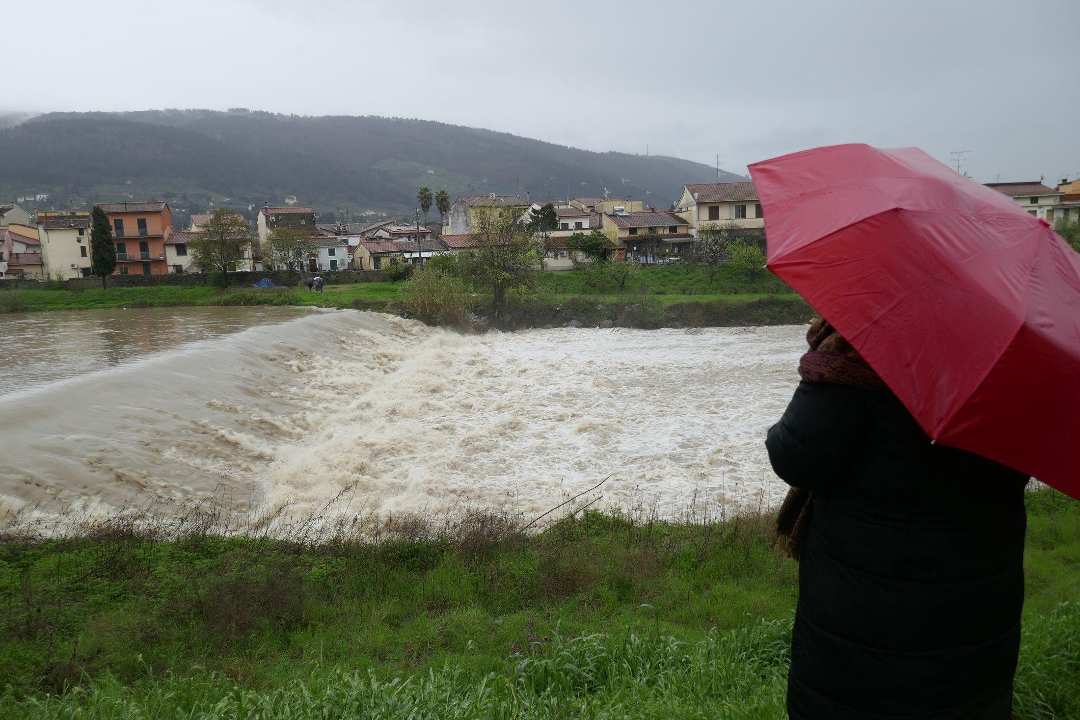 Maltempo Toscana, in un giorno la pioggia di una stagione