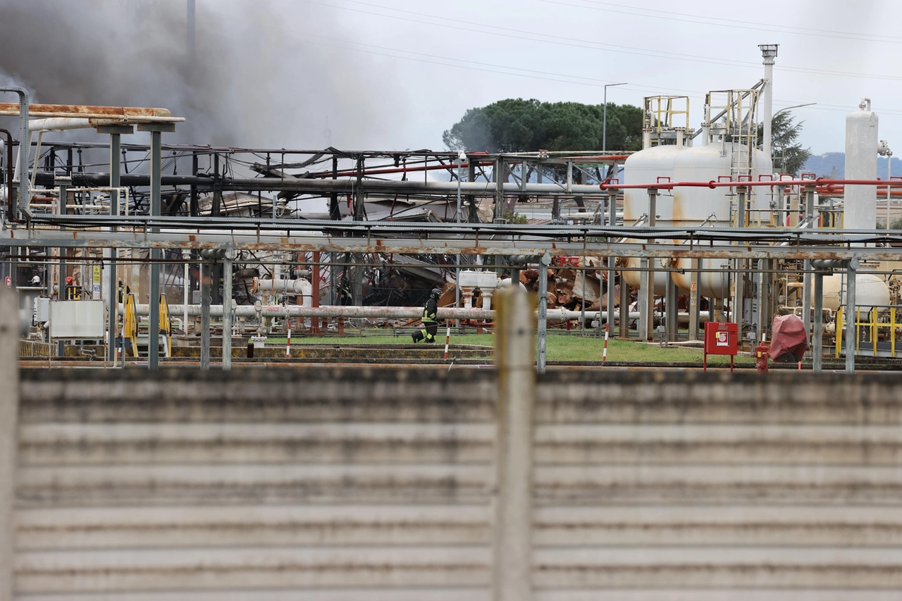 La nota di Eni sull'incendio