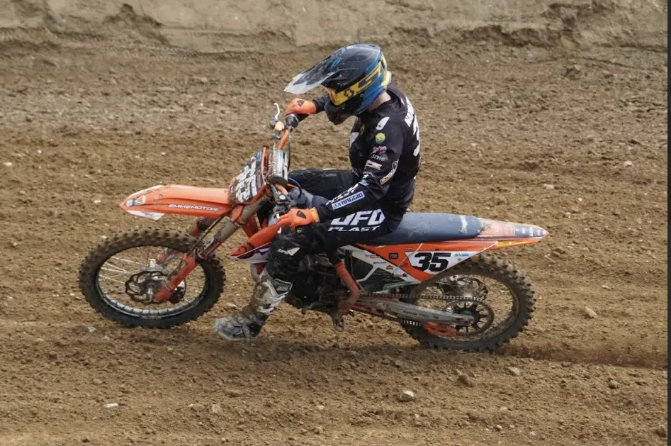 Gabriele Napolitano, 16 anni, al via degli Internazionali d’Italia di motocross