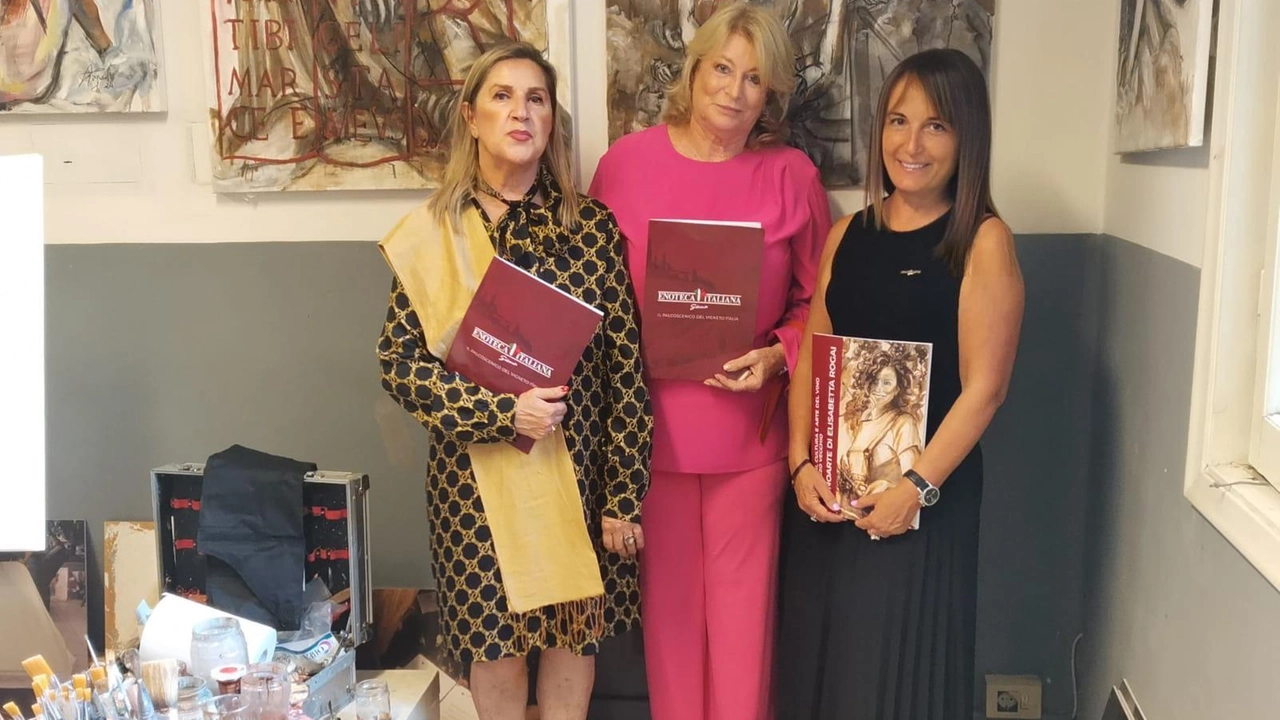 Da sinistra Monica Baldi, Elisabetta Rogai e Elena D’Aquanno