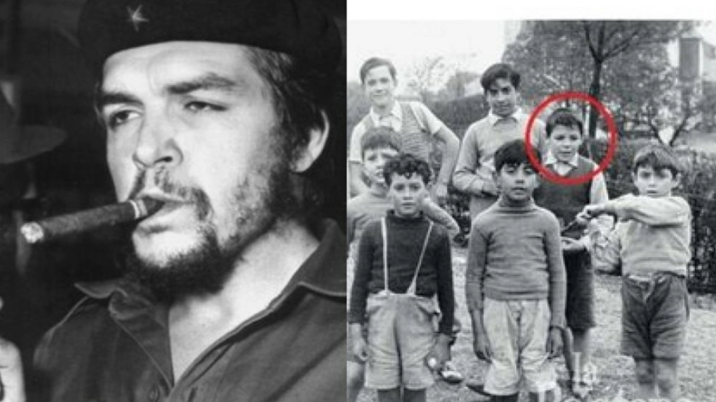 Che Guevara da adulto e ai tempi della scuola