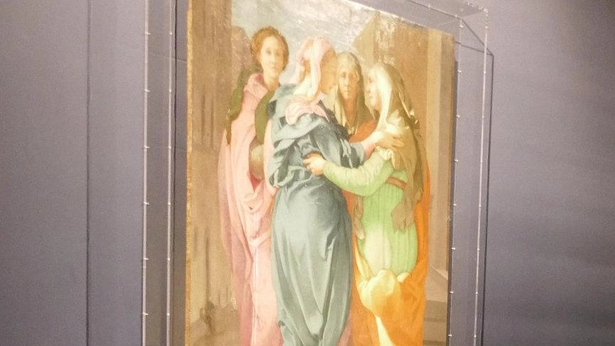 Stasera alla Villa Medicea di Poggio a Caiano tre visite guidate straordinarie per ammirare la Visitazione del Pontormo, esposta in nuovo allestimento. Ingresso gratuito, prenotazione obbligatoria.