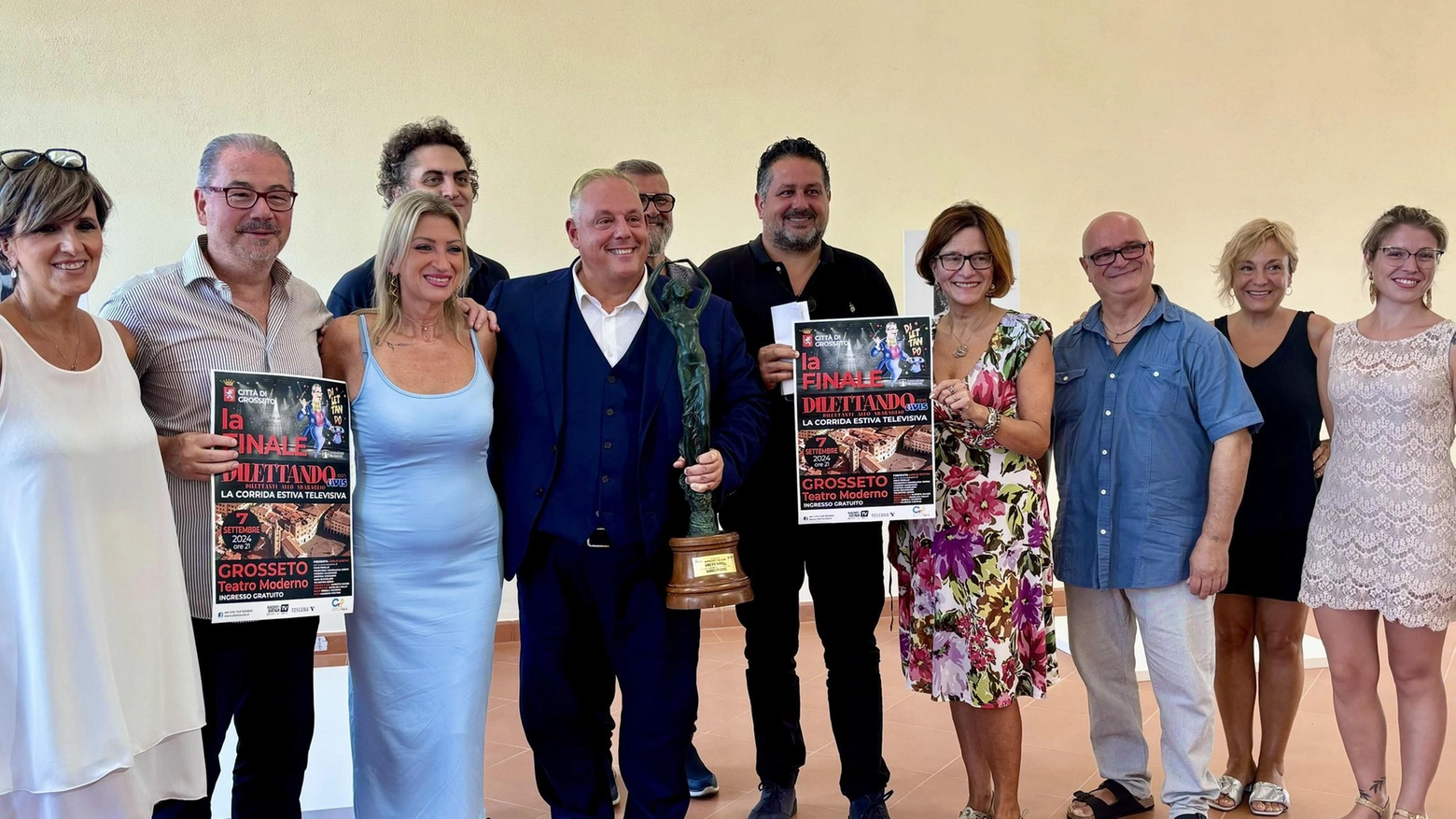 La finale sul palco del teatro Moderno. Dilettando, ultimo atto per diciotto