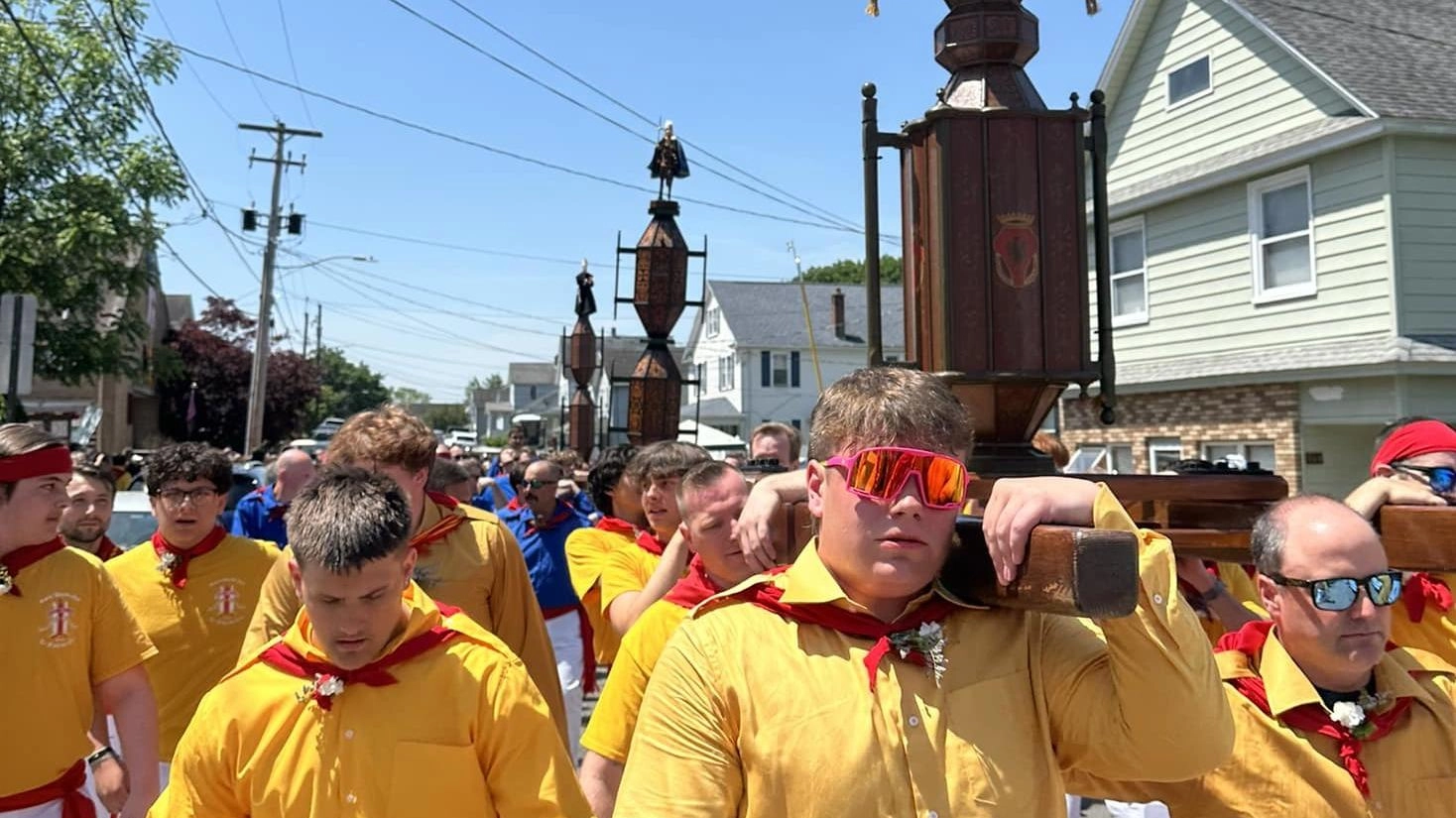 Ecco i Ceri ’made in Usa’. In Pennsylvania la replica della Festa del 15 maggio