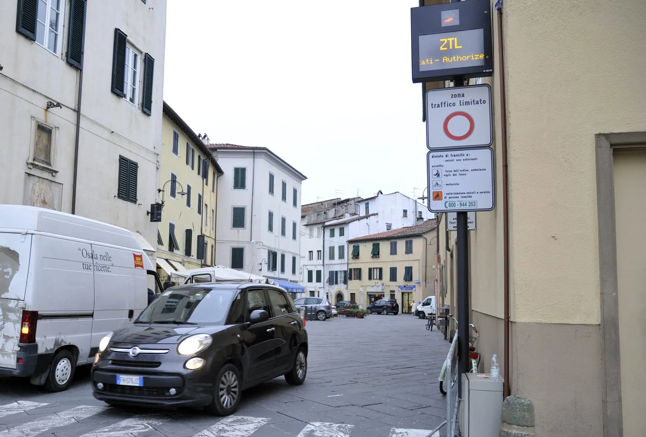 Ztl Lucca, ecco il giro di vite: entro un mese via alle nuove telecamere