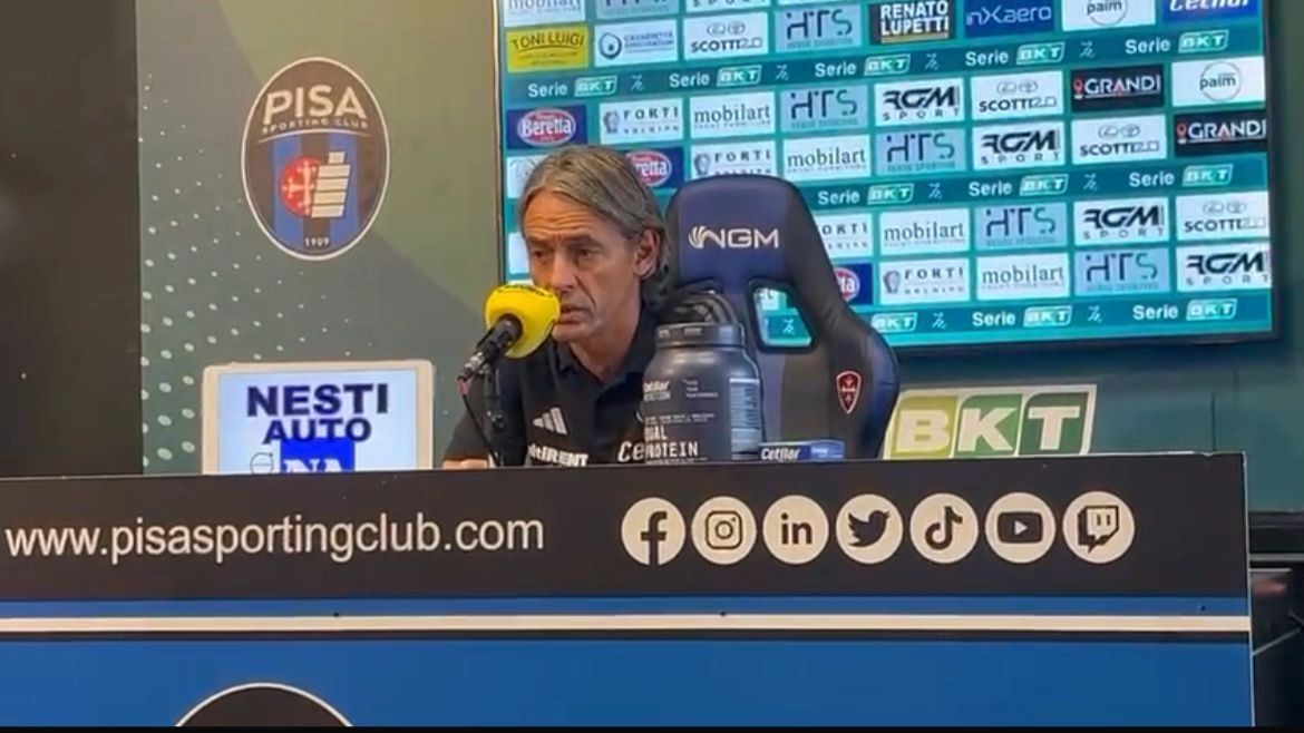 Filippo Inzaghi in conferenza stampa