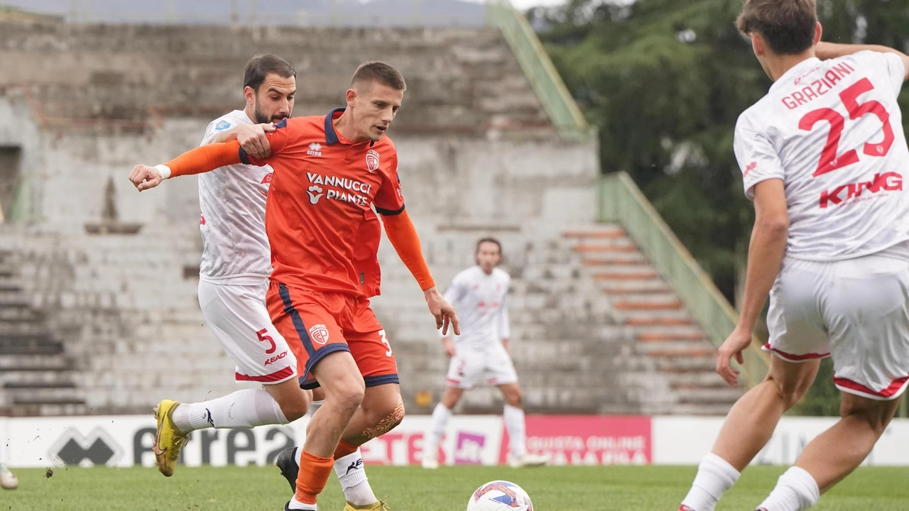 Lorenzo Pinzauti finora ha segnato 2 gol in 13 partite. L’ultima rete dell’attaccante arancione è datata 24 novembre (Acerboni-Castellani)