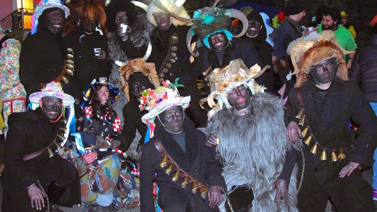 Un’immagine di gruppo in occasione di una recente edizione del Carnevale