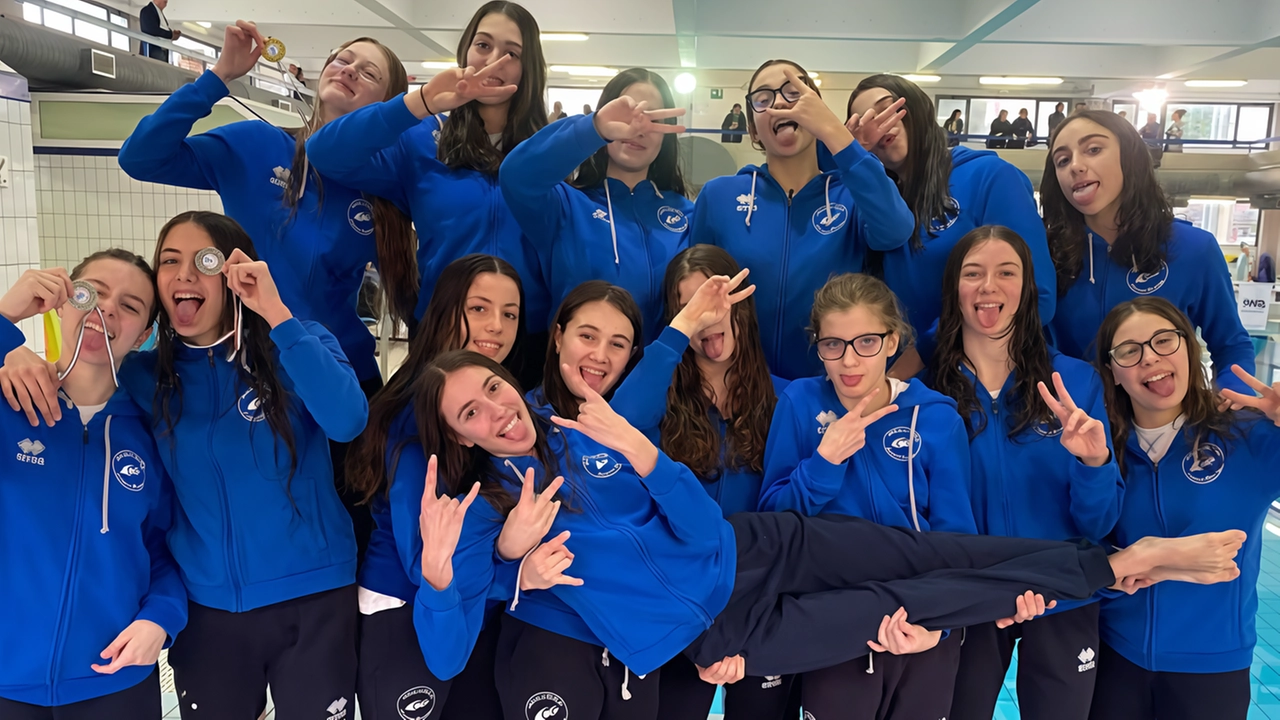 Le sincronette dell’Azzurra hanno partecipato alla tappa di campionato regionale che si è. tenuta pochi giorni fa proprio a Prato