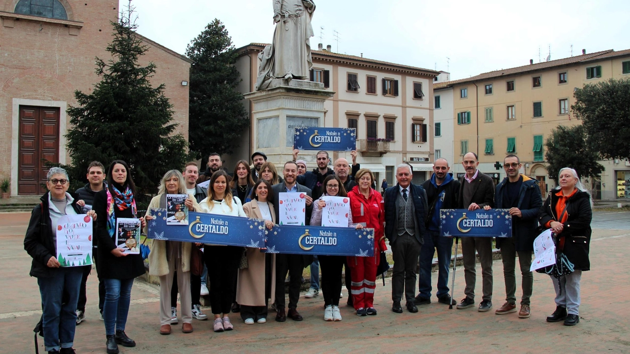 "A Certaldo puoi vivere il Natale". Mercati e feste in piazza Boccaccio