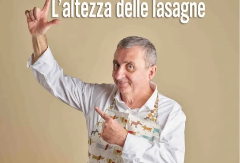 Firenze, Vito in scena con “L'altezza delle lasagne”. Monologo di sopravvivenza gastronomica