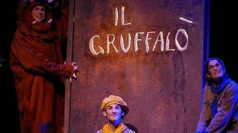 Domenica alle 16.30 al teatro Puccini va in scena ”Il Gruffalò”, tratto dal famosissimo libro per bambini di Julia Donaldson...