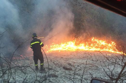 Napoli incendio 