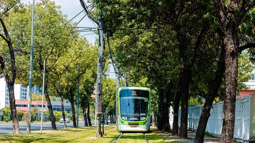 Un modello di tranvia