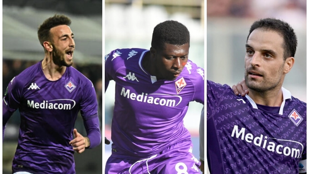 La Fiorentina ha detto addio a Castrovilli, Duncan e Bonaventura (Foto: Ansa)