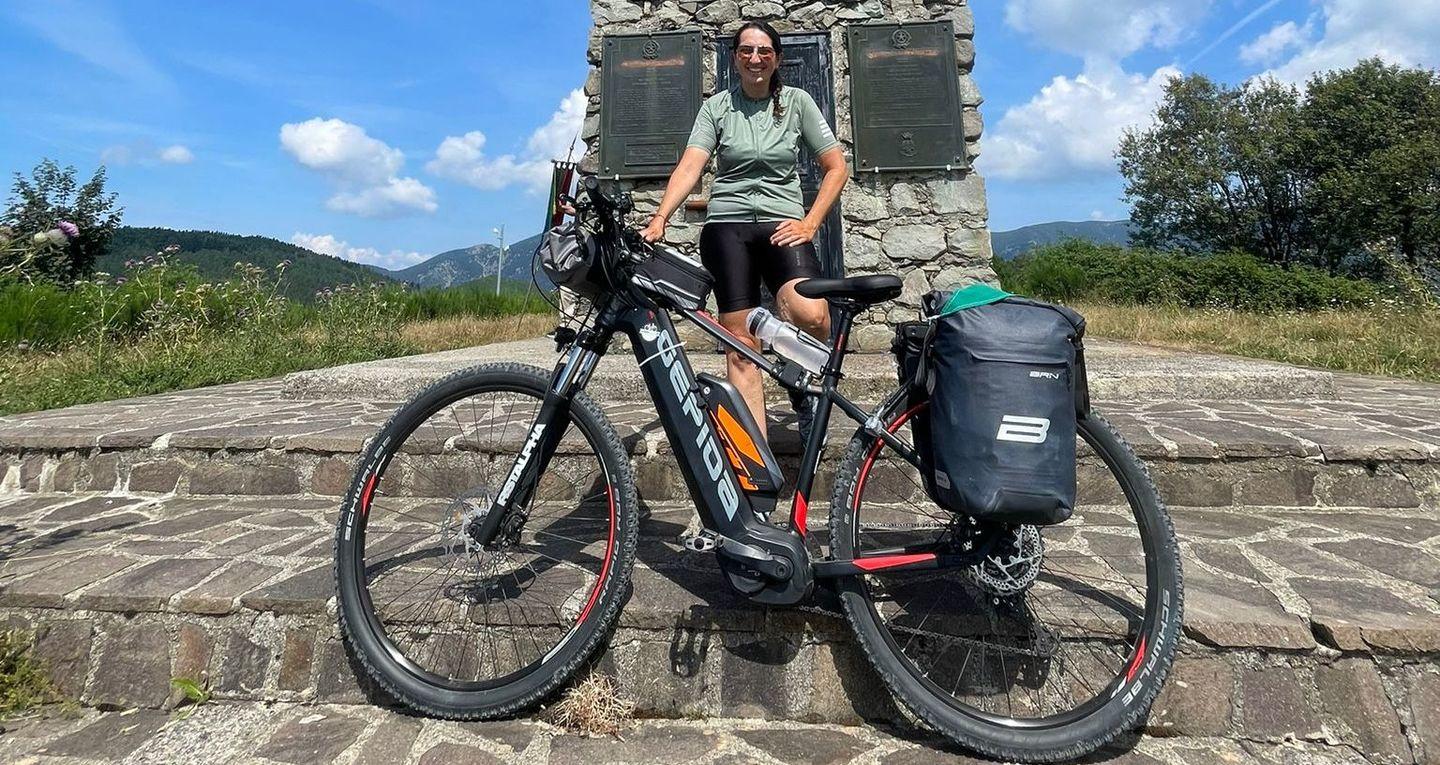 Da Francoforte a Sesta Godano, in bici per 1.500 chilometri sulle orme di nonno Attilio deportato durante la guerra