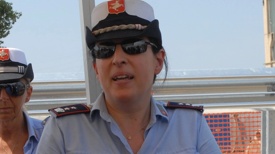 La comandante della polizia municipale Paola Micheletti