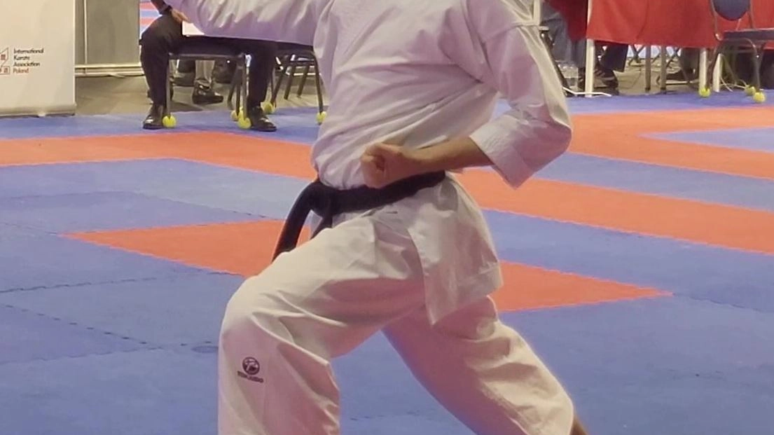 Un’ottima prestazione di Serrao al campionato europeo di karate in Polonia