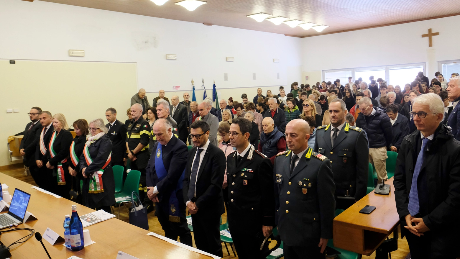 La mattinata nella sala consiliare di Aulla con la presentazione della 74esima giornata nazionale dell’Anmil, presenti le più alte istituzioni civili e militari del comprensorio