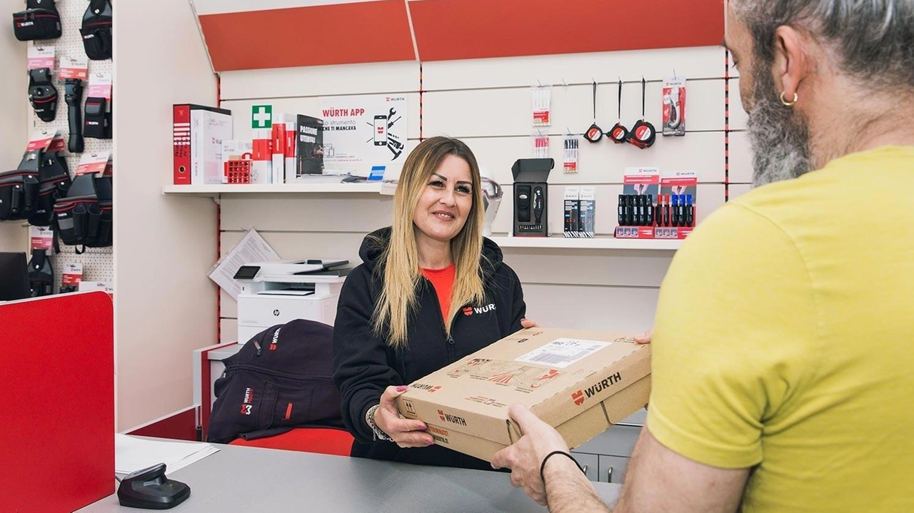 Un negozio della catena tedesca. In via Scarpettini a Montemurlo è stato inaugurato il 18esimo negozio di Würth in Toscana,. specializzato per l’artigianato e l’industria