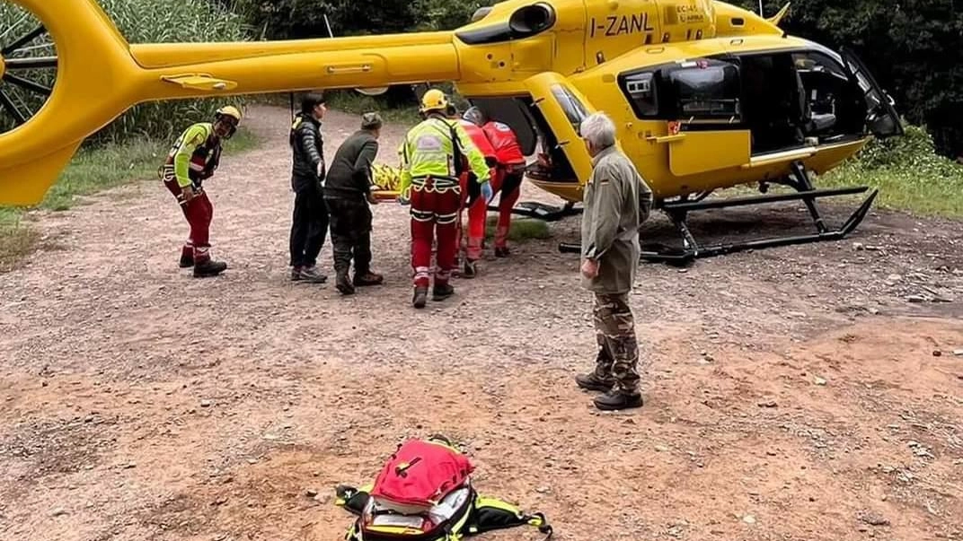 I soccorsi prestati al 50enne di Calci: sul posto si è diretta la Croce Verde di Porcari e l’elisoccorso Pegaso 1