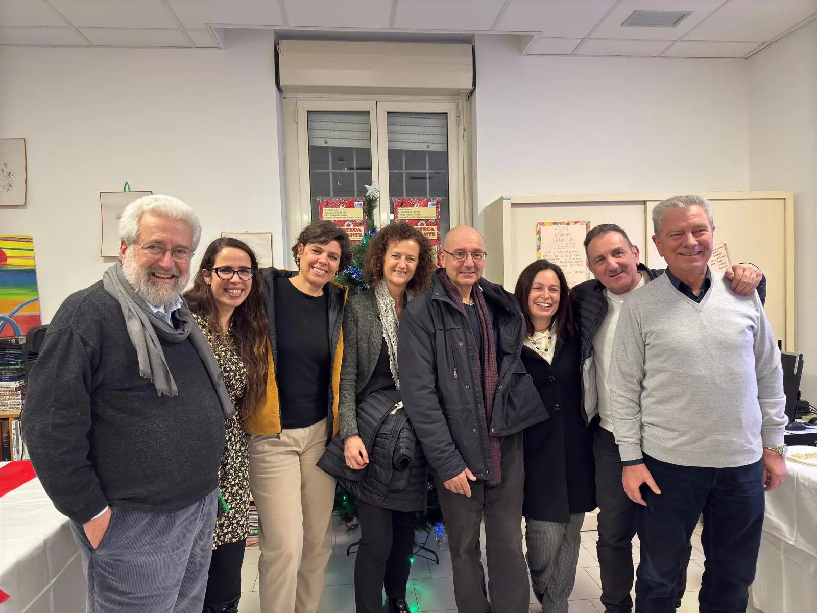 Natale, festa degli auguri alla Rems di Volterra