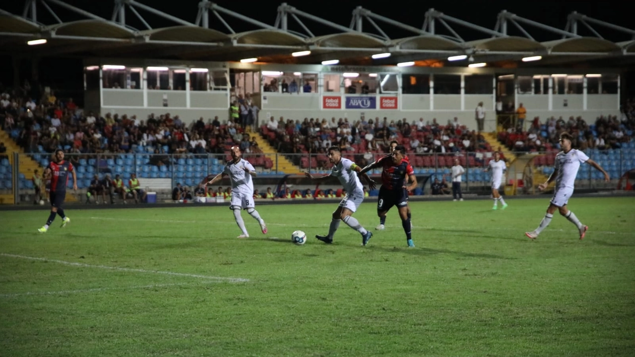 Il "derby" Gubbio-Ternana (foto Gavirati)