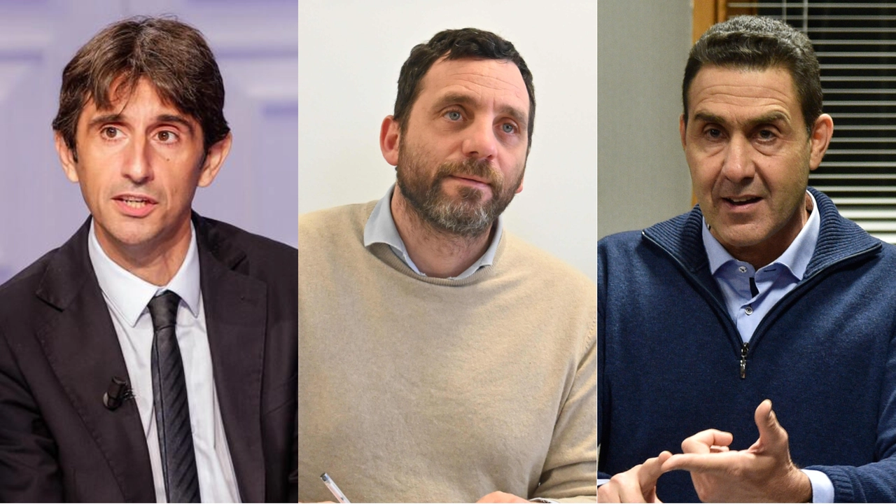 Da sinistra: Giovanni Donzelli, Alessandro Tomasi e Roberto Vannacci