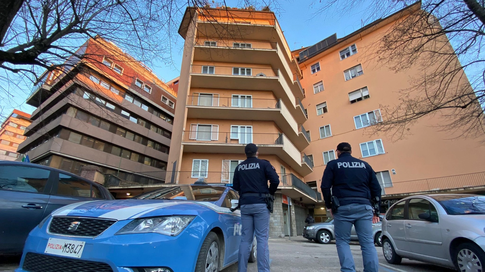 Immediato l'intervento della Polizia