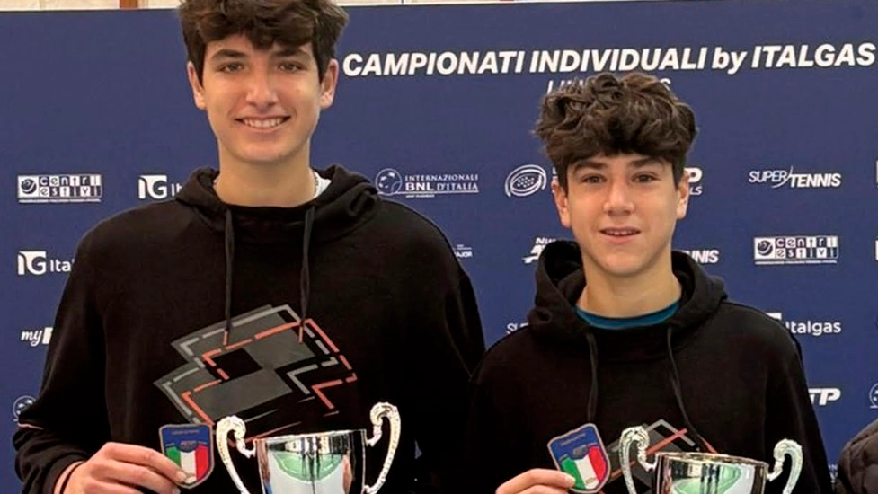 Il Tennis Giotto è campione d’Italia nel doppio dell’Under16