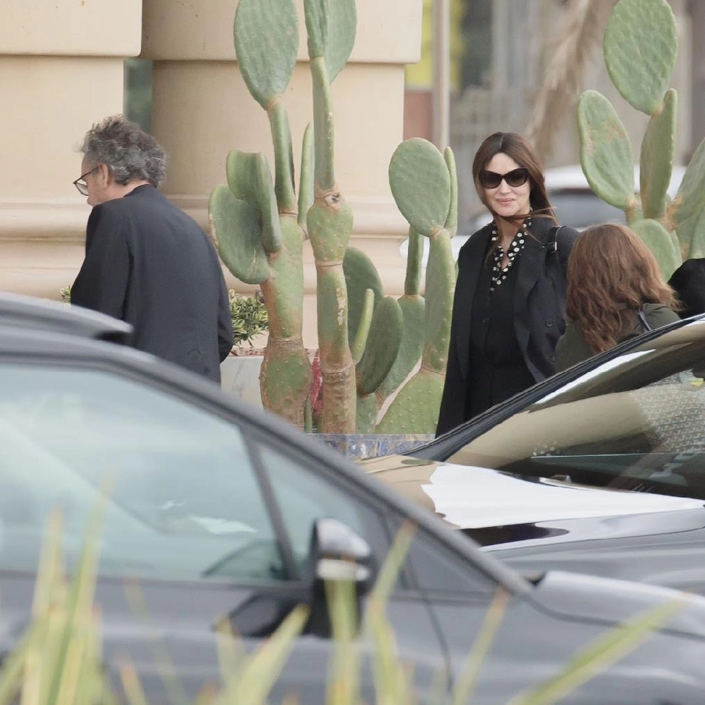 Tim Burton e Monica Bellucci al Grand Hotel Principe di Piemonte