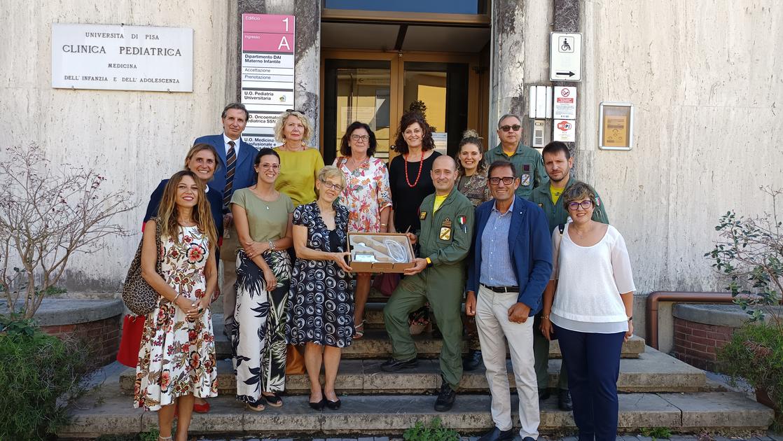 Solidarietà in Aoup: l’associazione Vega Onlus dona un ecografo a Pediatria