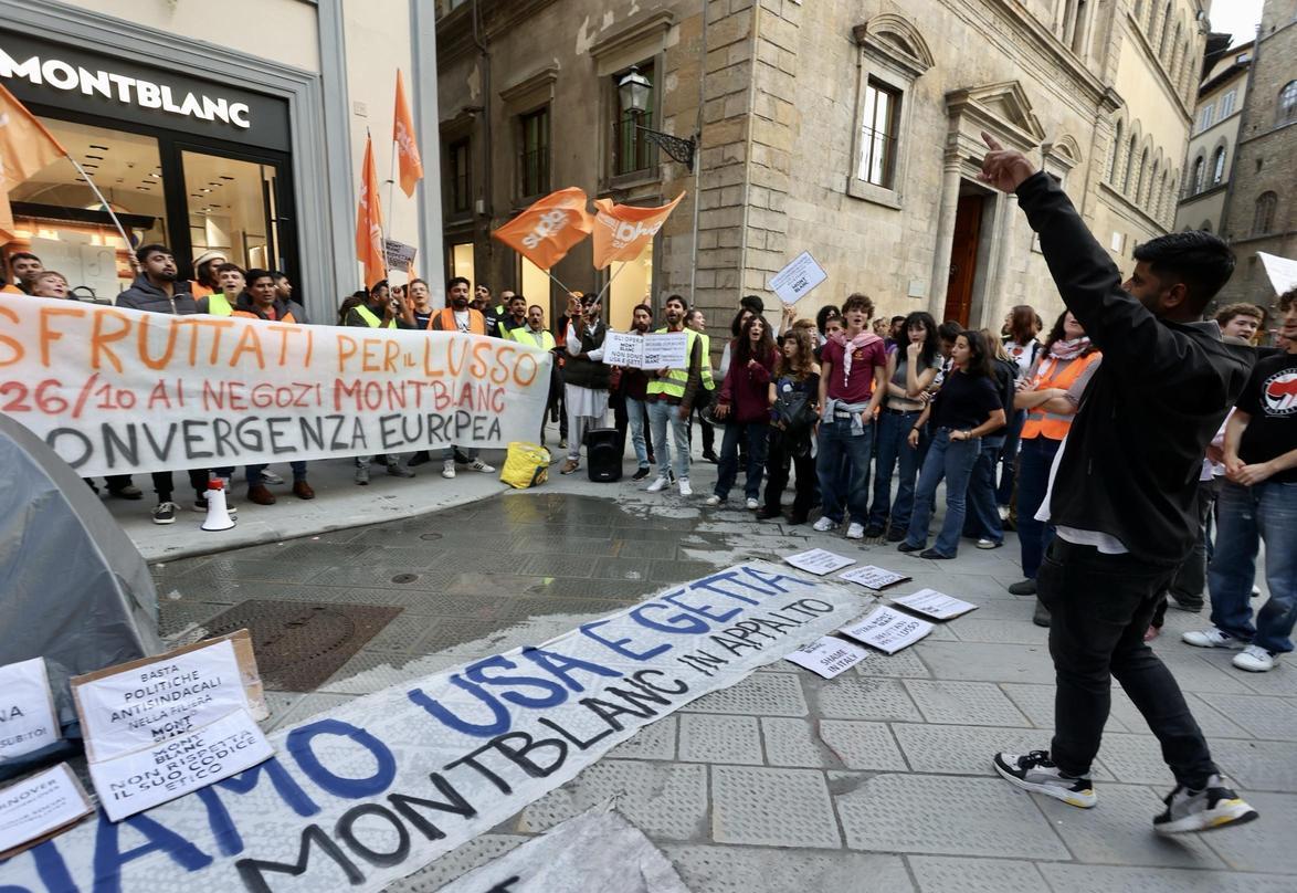 Montblanc chiede il ’daspo sindacale’. La griffe: "Reputazione da tutelare"