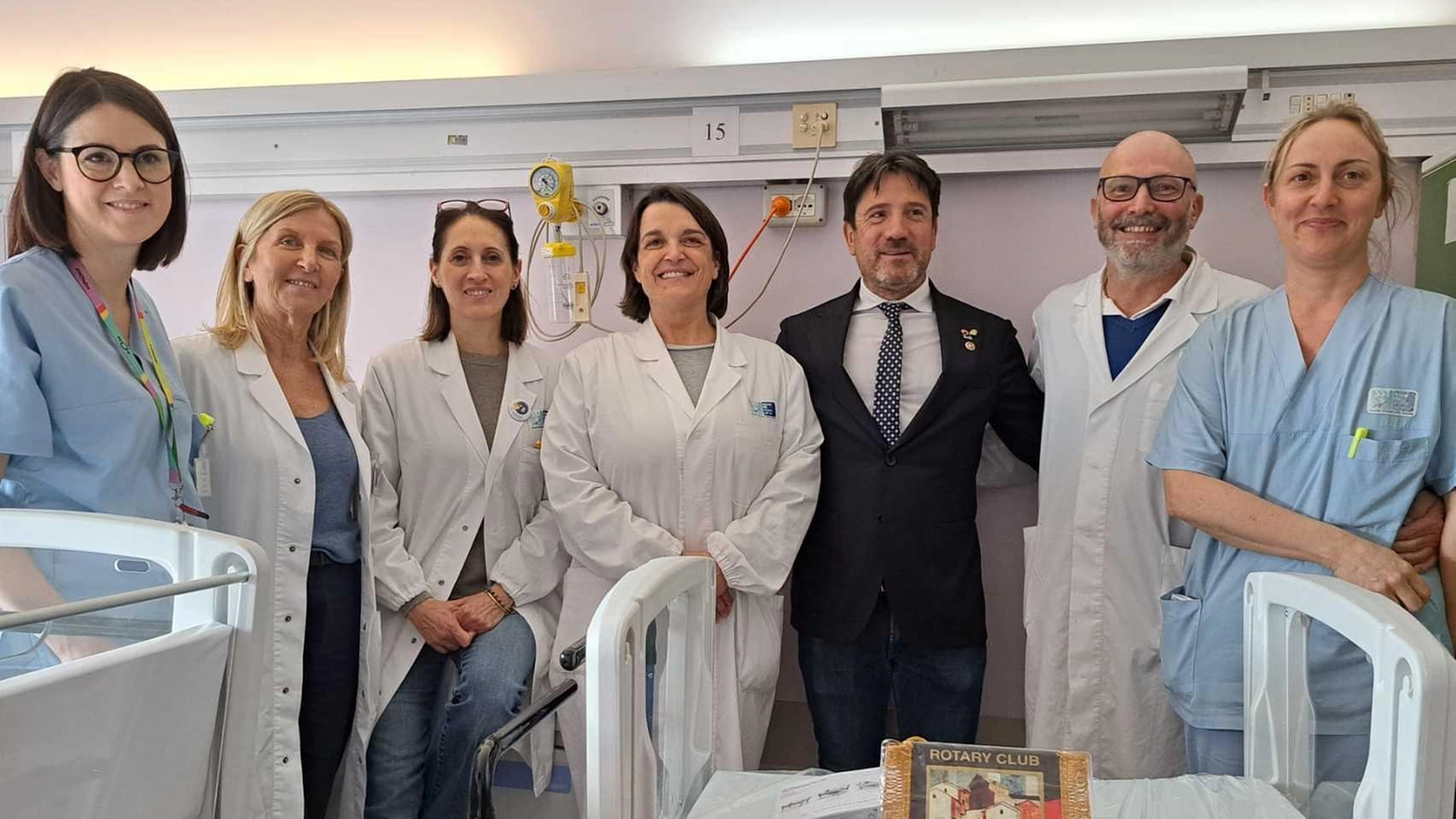 Due culle neonatali per il San Donato. Il regalo del Rotary