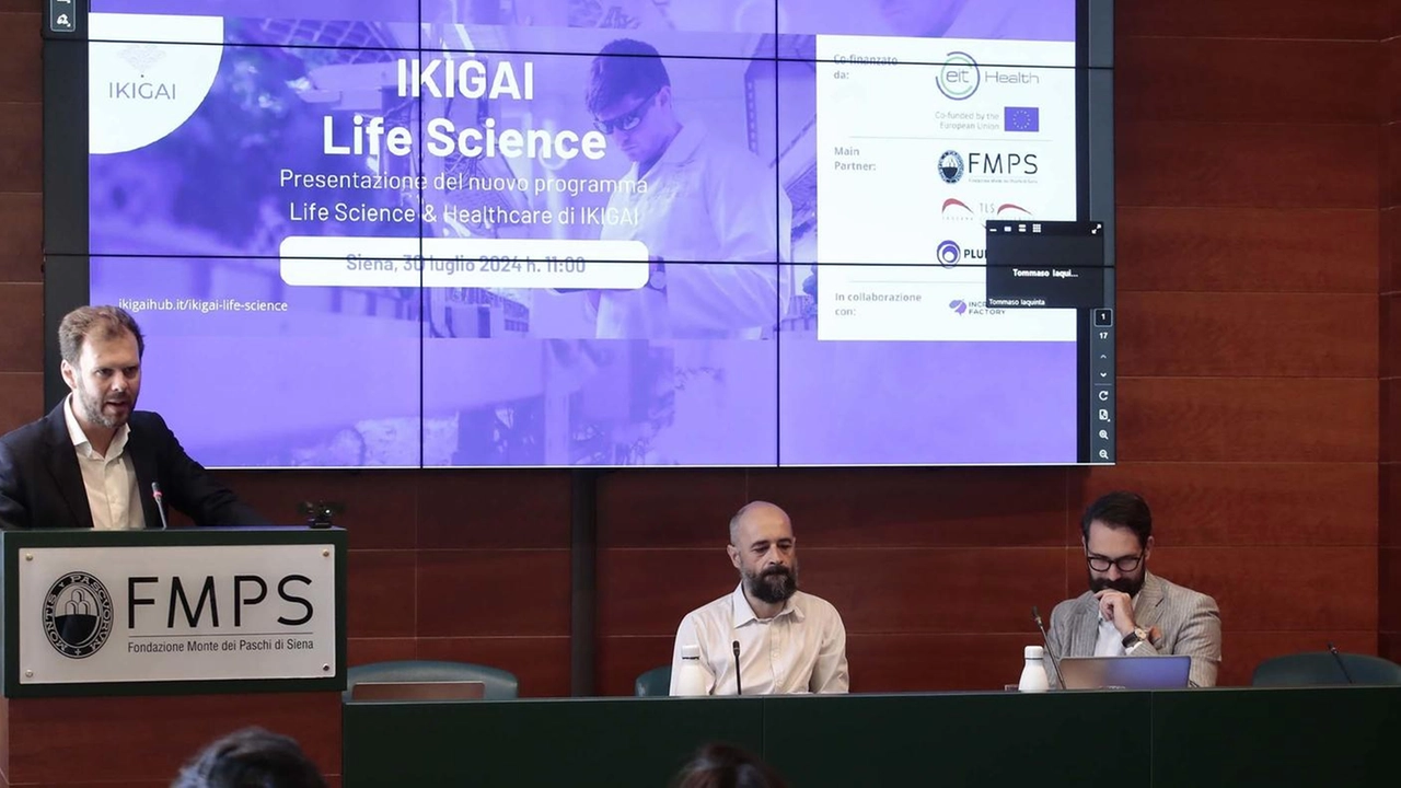 La presentazione in Fondazione Mps di ’Ikigai Life Science’