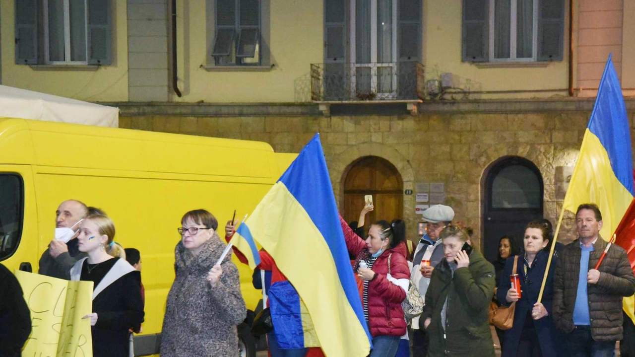 Un’iniziativa della comunità ucraina (foto d’archivio)