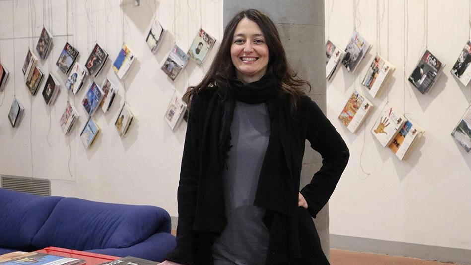 Valentina Gensini, direttrice del Mad Murate Art District, che festeggia i dieci anni nell’ex carcere fiorentino