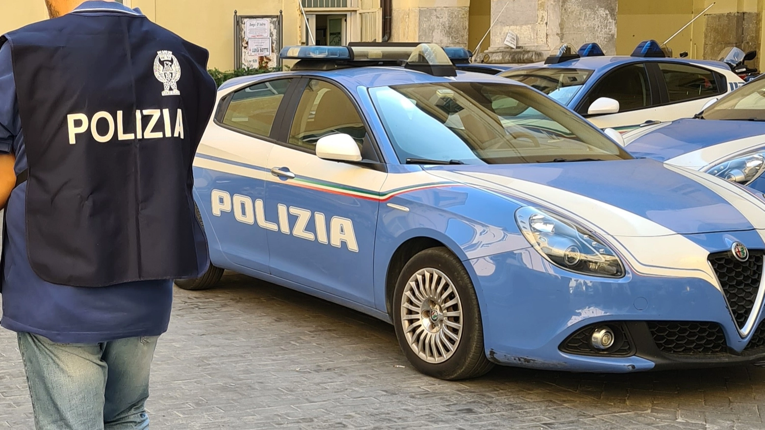 Arresto della squadra mobile