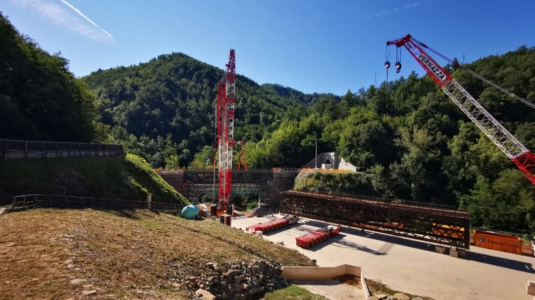 Varo ponte sul Lamone, Marradi