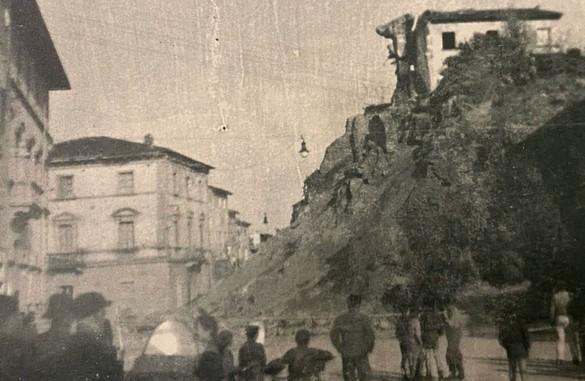 Settantacinque anni fa il crollo della Rocca. Le ricerche di Vellone