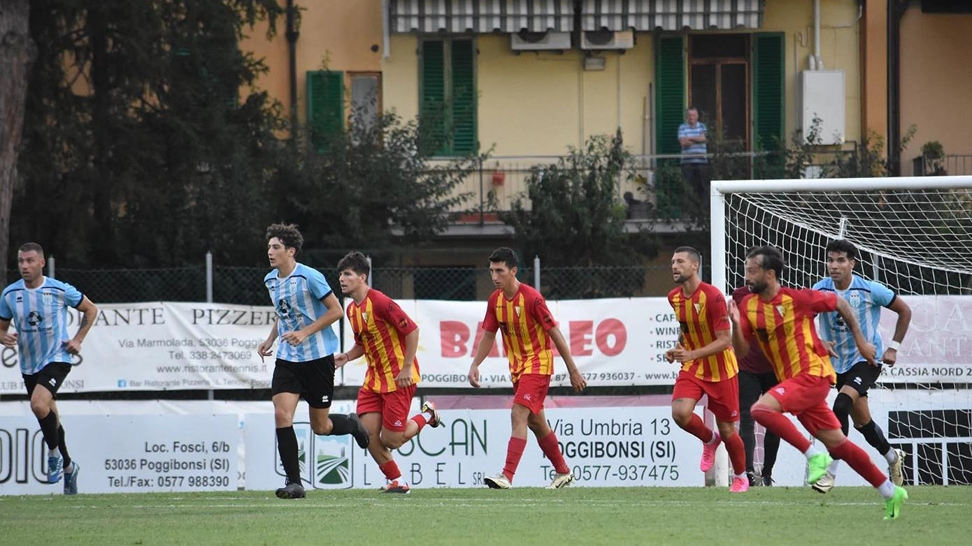 Il Poggibonsi vince di nuovo 2-0 in amichevole. Federico Borri e Bellini piegano un bel Mazzola