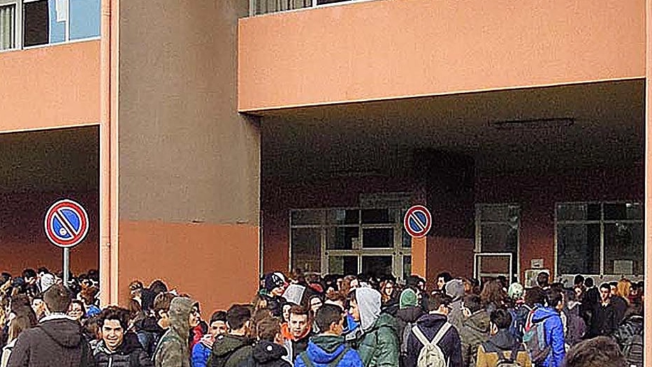 Studenti a scuola