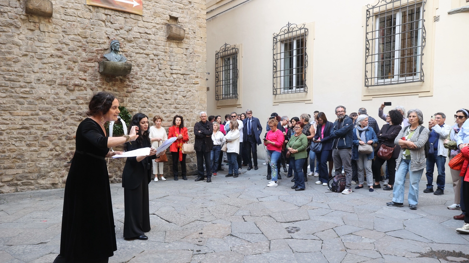 Compleanno del Sommo Poeta, festa al museo Casa di Dante (foto NewpressPhoto)