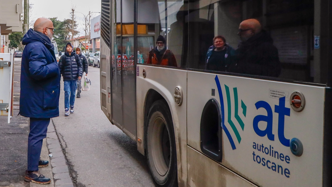 Un autobus di Autolinee Toscane