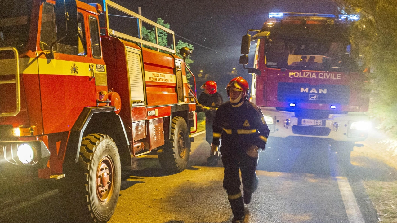 I vigili del fuoco hanno rapidamente domato le fiamme