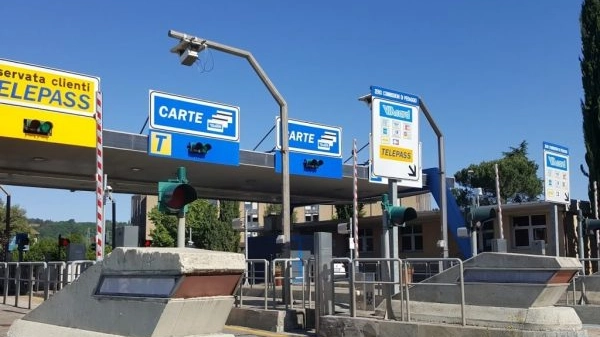 Il casello A1 Valdarno