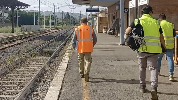 Lavori sulle linee ferroviarie (Foto di repertorio)