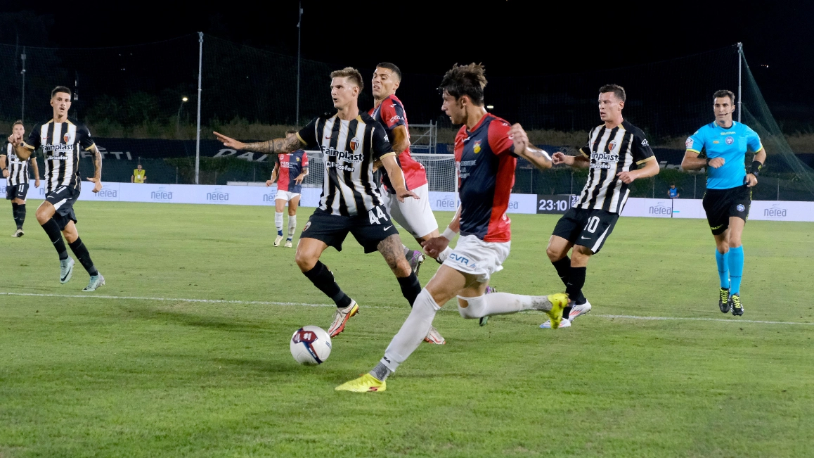 Un momento di Ascoli-Gubbio