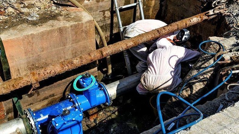 Viale Vittorio Emanuele. Domani senz’acqua le abitazioni della zona