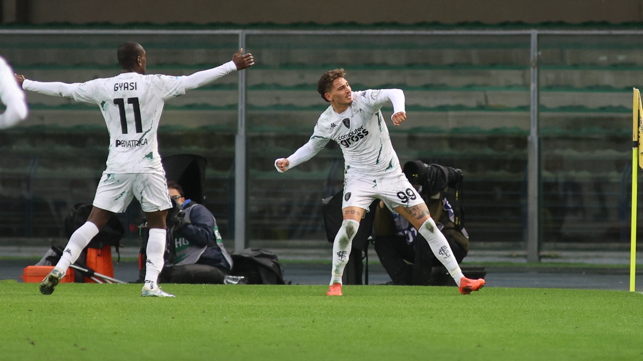 Verona-Empoli (foto Davide Casentini-Agenzia Aldo Liverani)